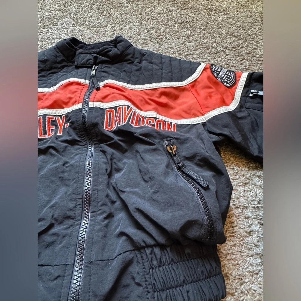 Harley Davidson Windbreaker bomber vintage jacket